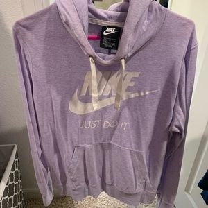 Nike light weight  pull over hoodie